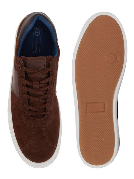 G BROWN JOLT 232 BROWN SUEDE