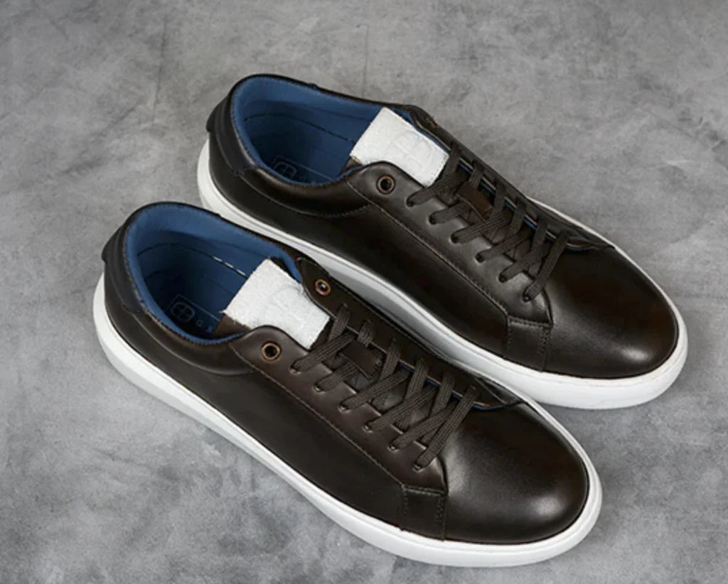 G BROWN PUFF SNEAKER