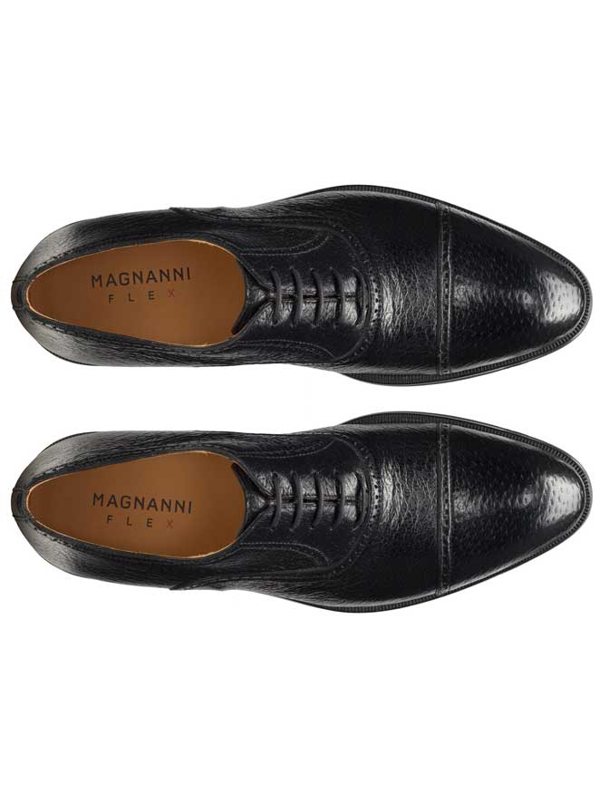 Magnanni Peccary Leather Cap Toe  Shoe Ica