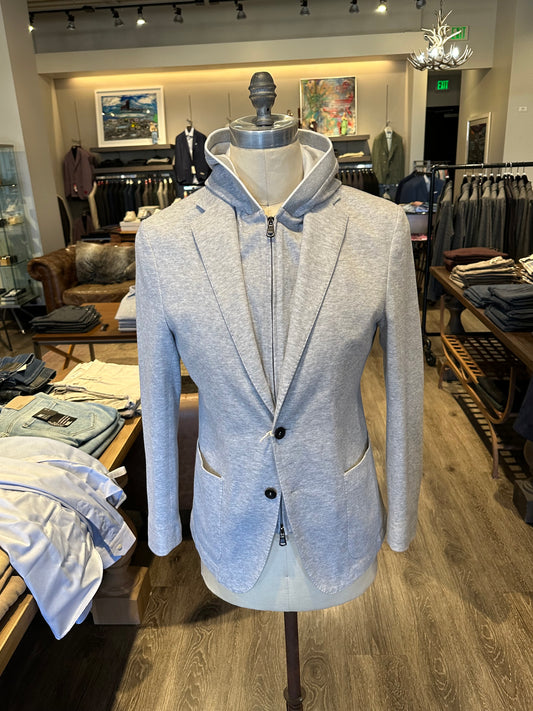 Fradi SJP Jacket With Hoodie CN6886 65-Grey