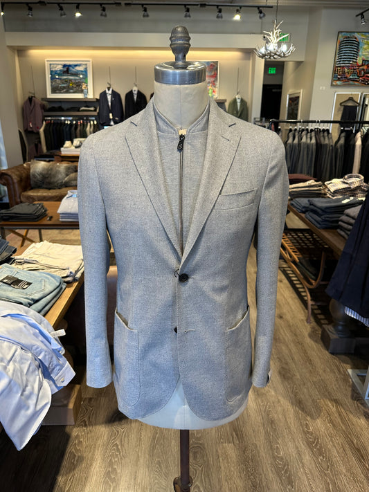 Corneliani ID Jacket 94X560 Light Grey