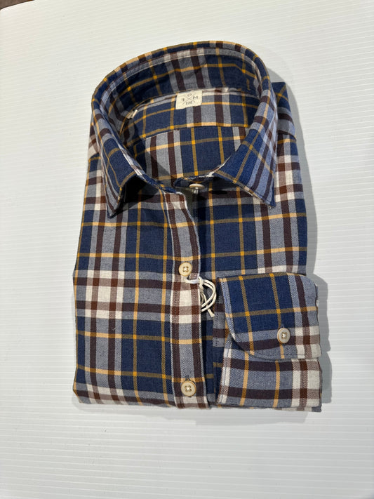 GMF L.S. Sport Shirt 952325 2-Blue